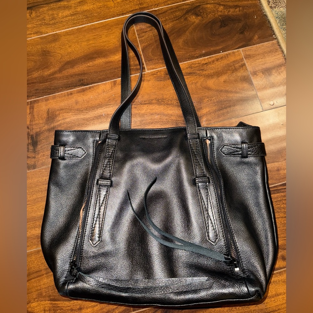 Aimee Kestenberg - Black Leather Tote Bag